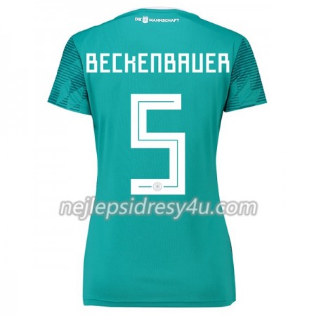 Fotbalový Dres Německo Beckenbauer 5 Dámské Venkovní MS 2018
